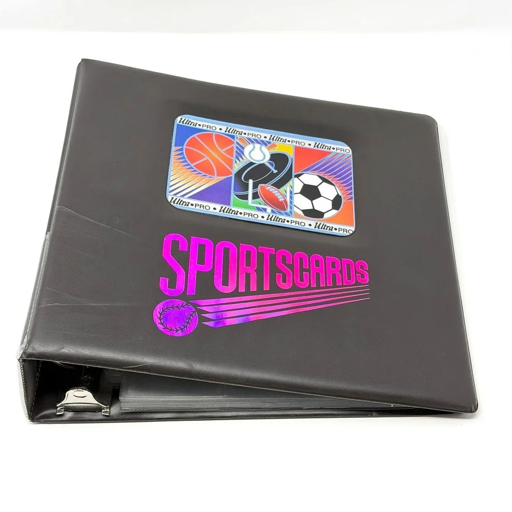 Ultra PRO 89099 Sportscard Binder‎ Vintage 10 Inserts Black 3 Ring